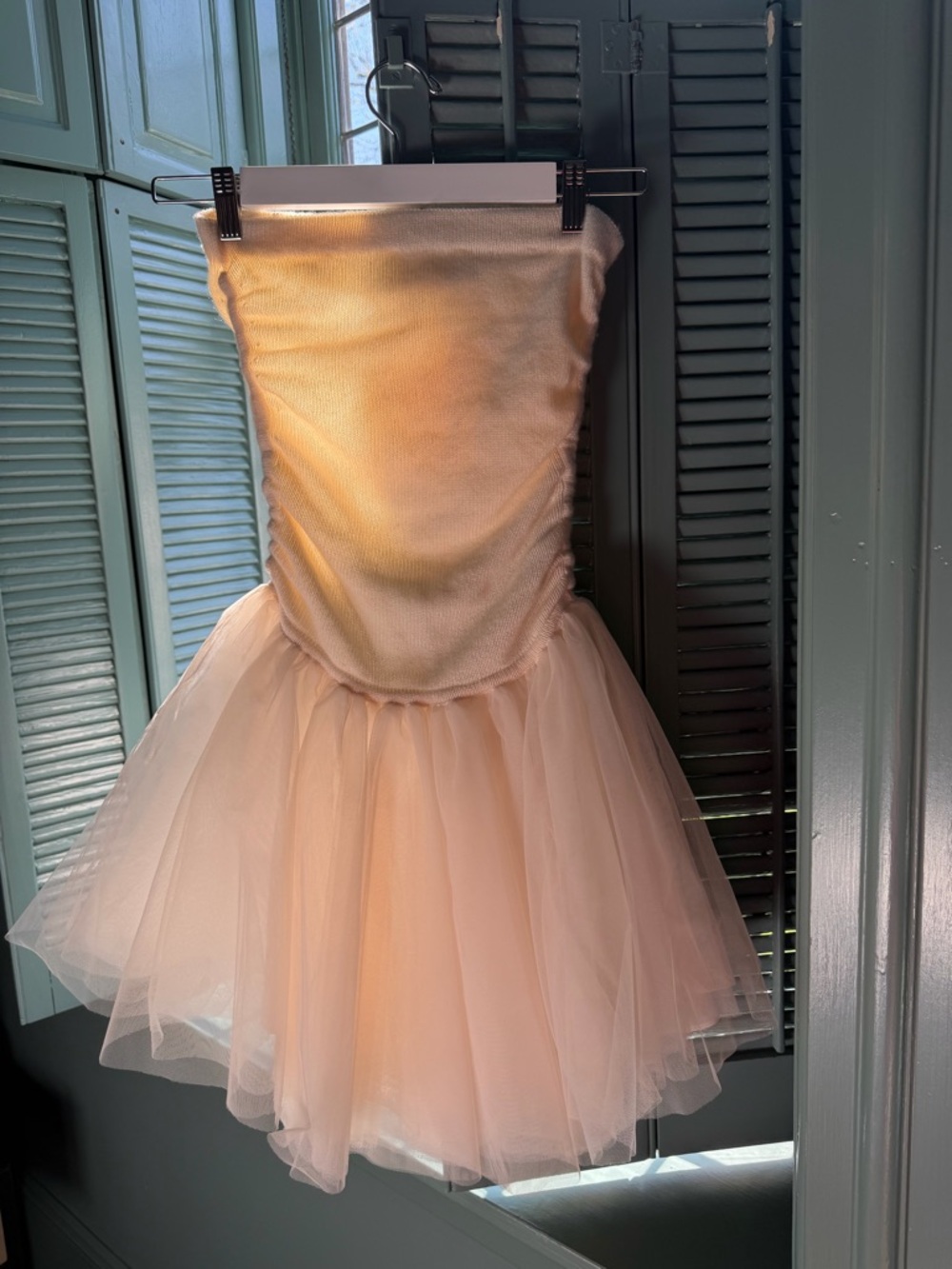 Reformation x New York City Ballet Sable Cashmere mini dress - Picture 4 of 6